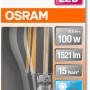 Osram LED-Lampe E27 in Glühlampenform, 11W, 1521lm, neutralweiß, in Verpackung.
