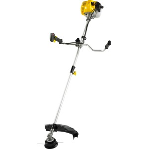 Texas Benzin-Freischneider BCU33S mit 2-Takt Motor, Messer und Fadenkopf.