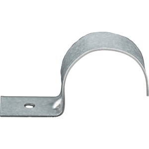 Metall-Einzelschelle, 24-25 mm, zur Rohrbefestigung.