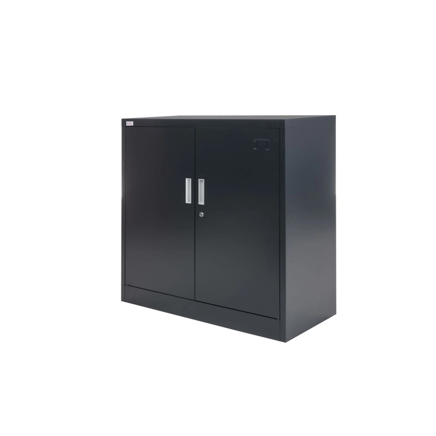 Jet-Line Stahlschrank Kiew in Anthrazit 90 x 40 x 90 cm mit Abschließbaren günstig online kaufen
