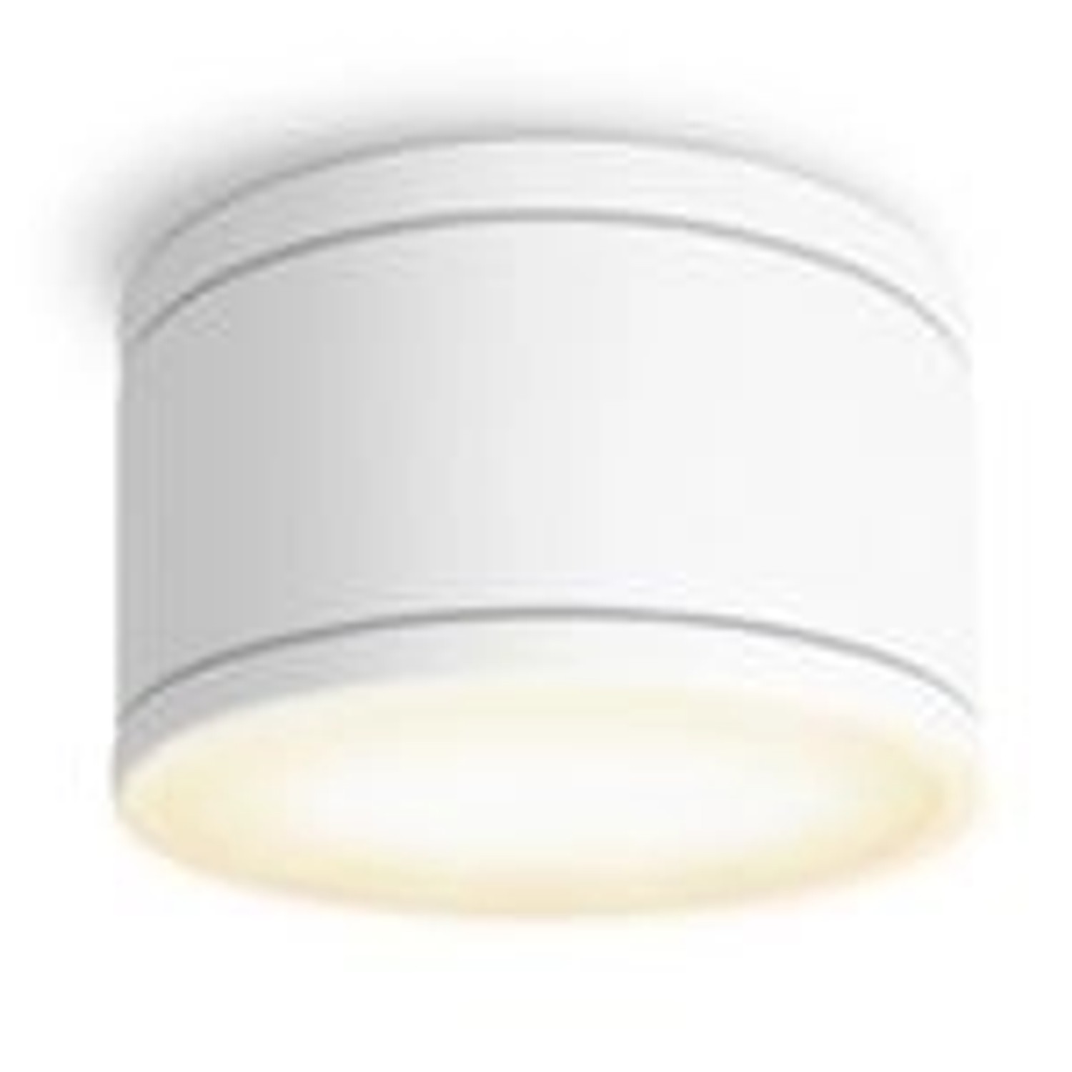 SSC-LUXon CELI-WX LED Aufbauspot Flach IP44 Weiß Dimmbar mit GX53 6W Warmweiß
