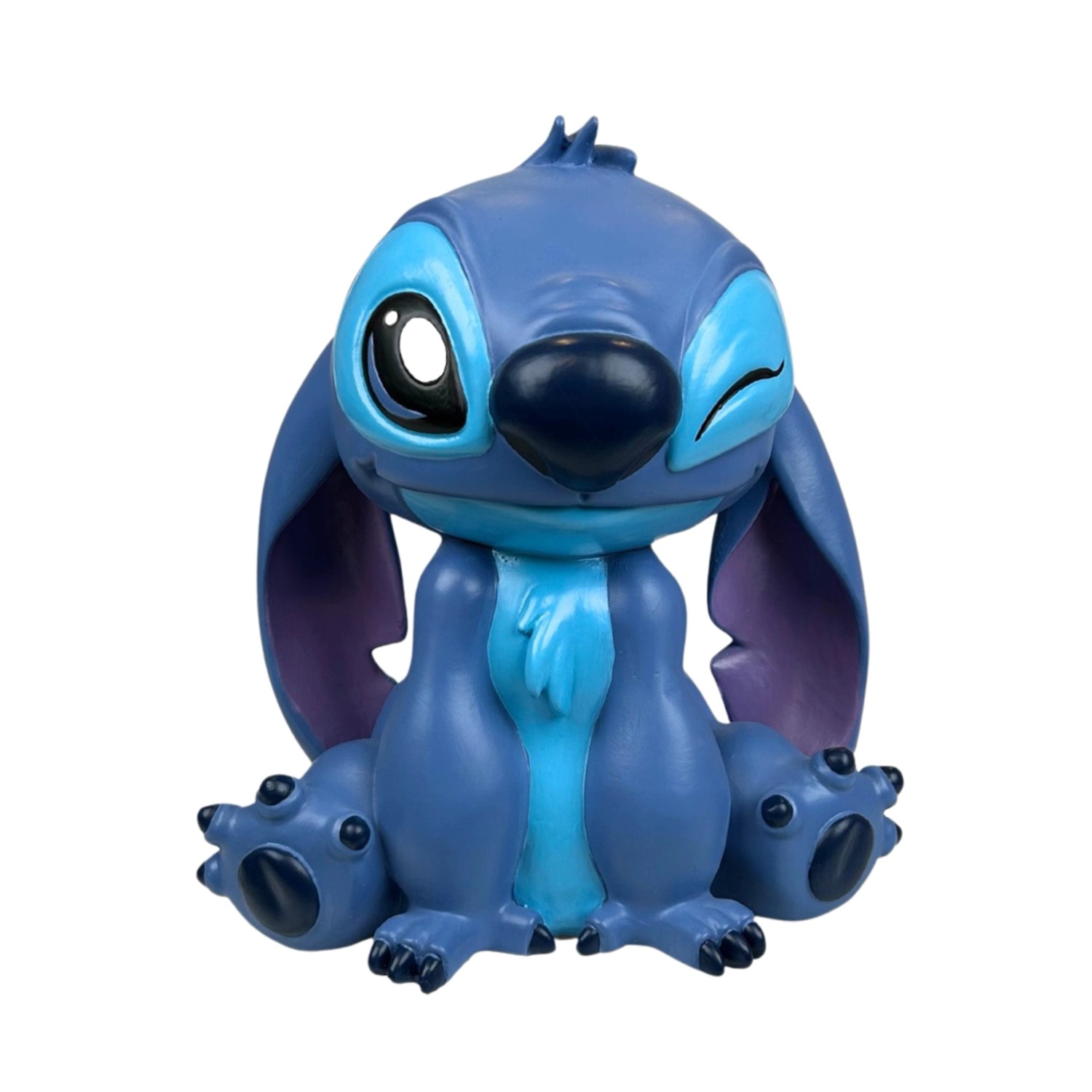 Disney Gartenfigur Stitch Ohren Sitzend Runter 20 cm Blau günstig online kaufen
