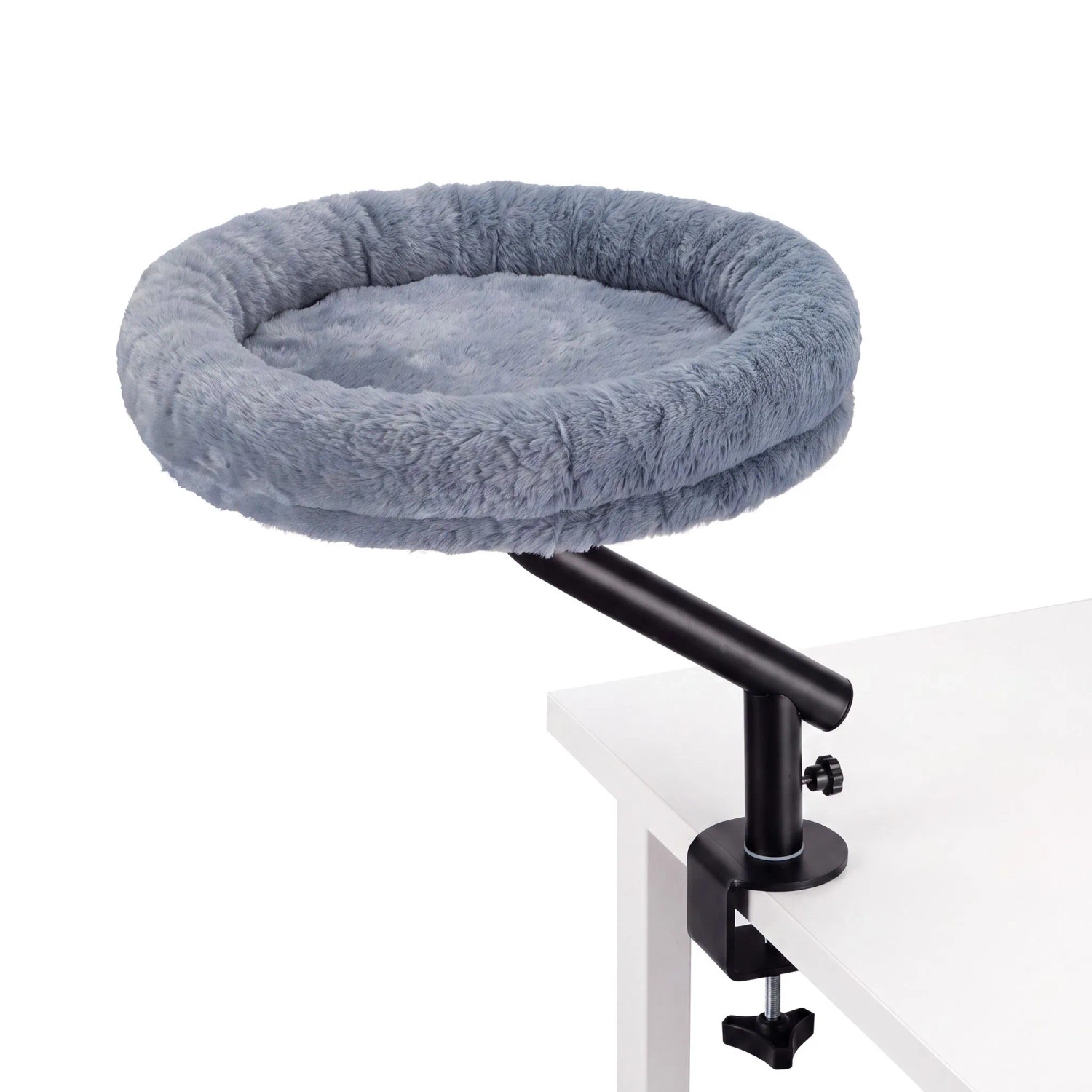 Fudajo Katzenbett Schreibtisch 40X40Cm Dunkelgrau Katzenliege Katzenmöbel