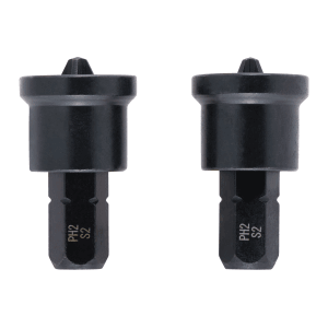 Einhell Trockenbau-Bit-Set, 2-teilig, 25 mm, PH2, für Schraubendreher und Akkuschrauber.