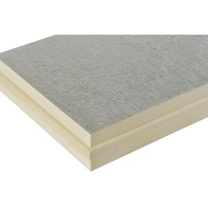 IKO Kellerdeckendämmplatte Enertherm Alu Pure, 60 mm dick. Dämmstoffplatte für die Kellerdeckendämmung.