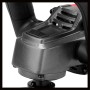 Detailaufnahme der Einhell CC-PO 1100/150 CE Poliermaschine, Fokus auf Gehäuse und Lüftungsschlitze.