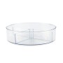 Transparenter Rotho Drehteller Loft, 7 cm hoch, für Küchen-Ordnung.