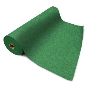 Floordirekt Messeteppich Sintra Pflegeleichter Gangläufer Dunkelgrün 100 x 250 cm