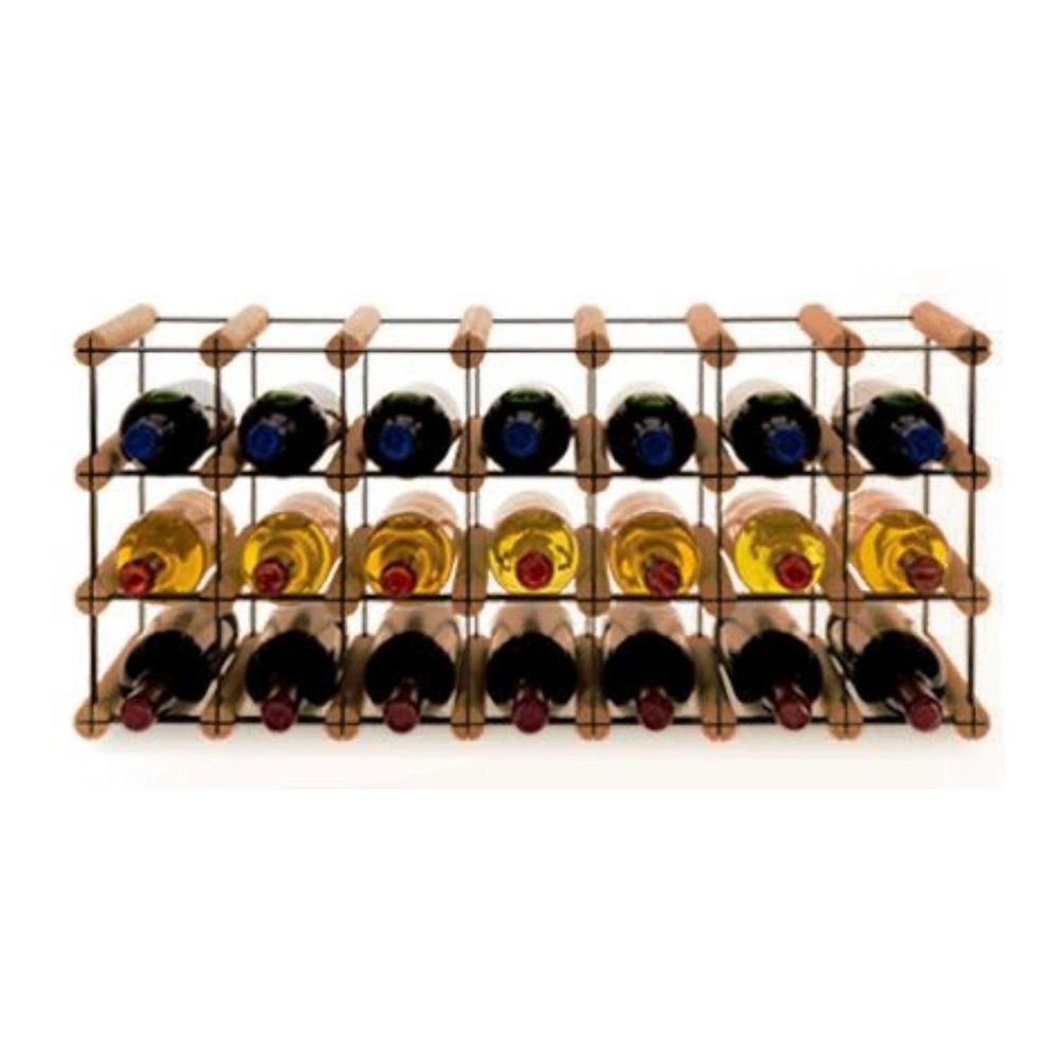 PROREGAL Modulares Weinregal Vinotega Mod Metal HxBxT 32,5 x 72,5 x 24,5 cm günstig online kaufen