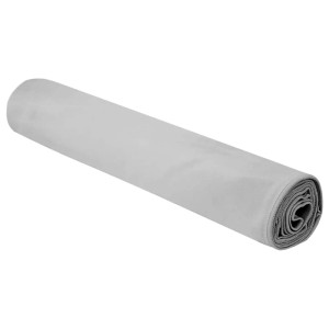 vidaXL Sporthandtücher 2 Stk Grau 200 x 100 cm Polyester und Polyamid 42011471