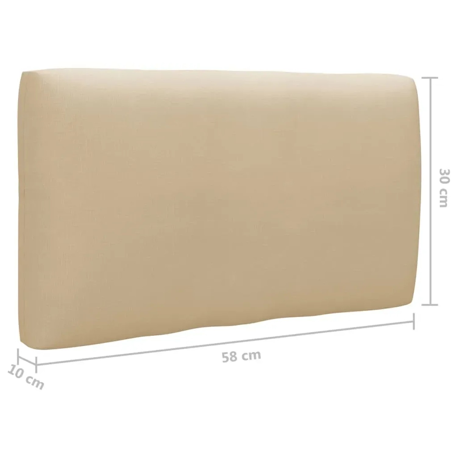 vidaXL 6-Tlg Paletten-Lounge-Set Weiß Imprägniertes Kiefernholz 3067000_9