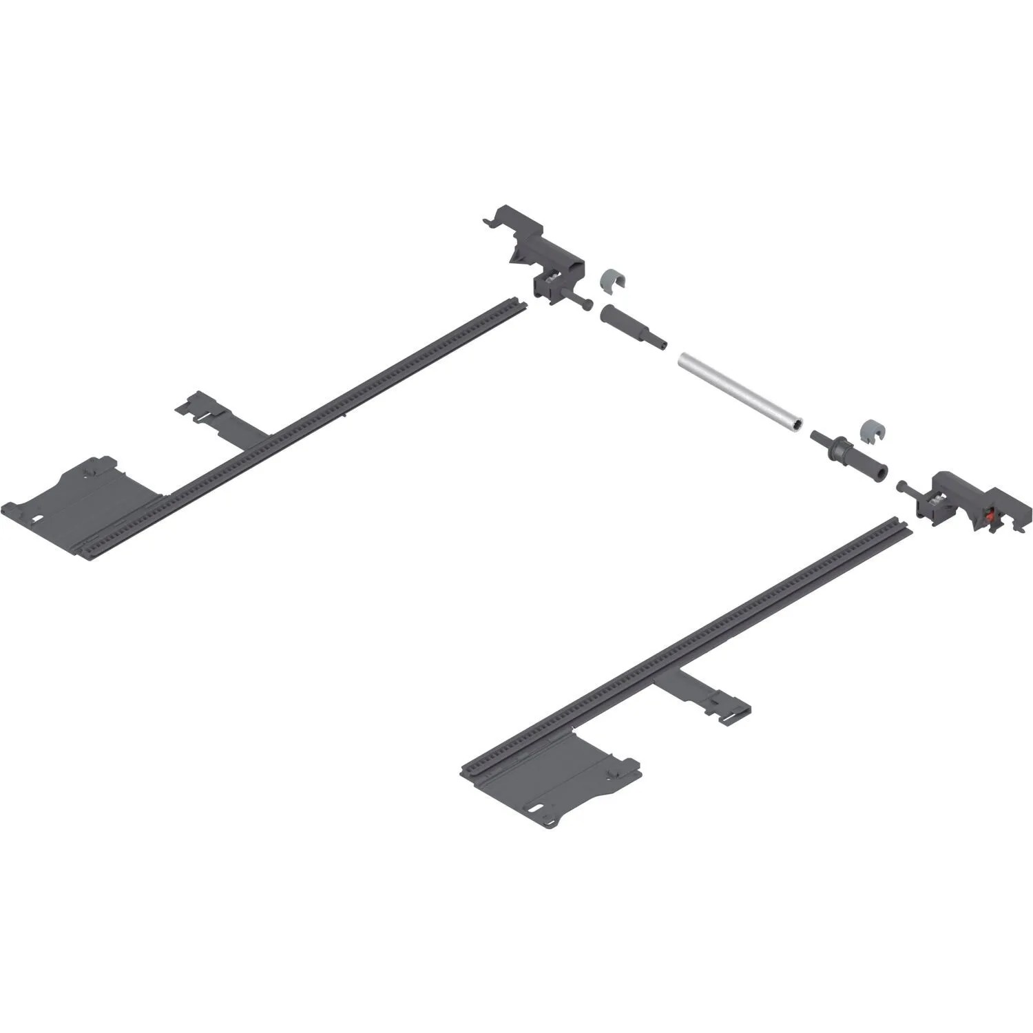 Blum SeitenstaBilisierung Legrabox Bis Nennlänge 400 mm Grau