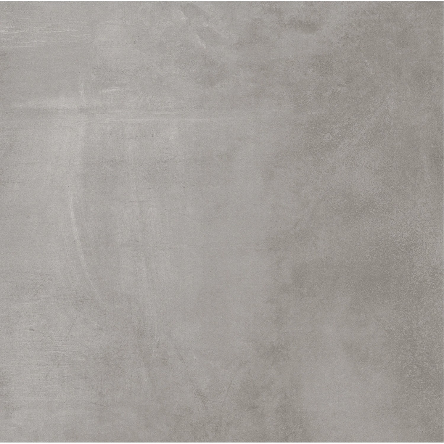 Bodenfliese Denver, Feinsteinzeug in Grau, matte Glasur, 60x60 cm, rektifiziert für einheitliches Bild.