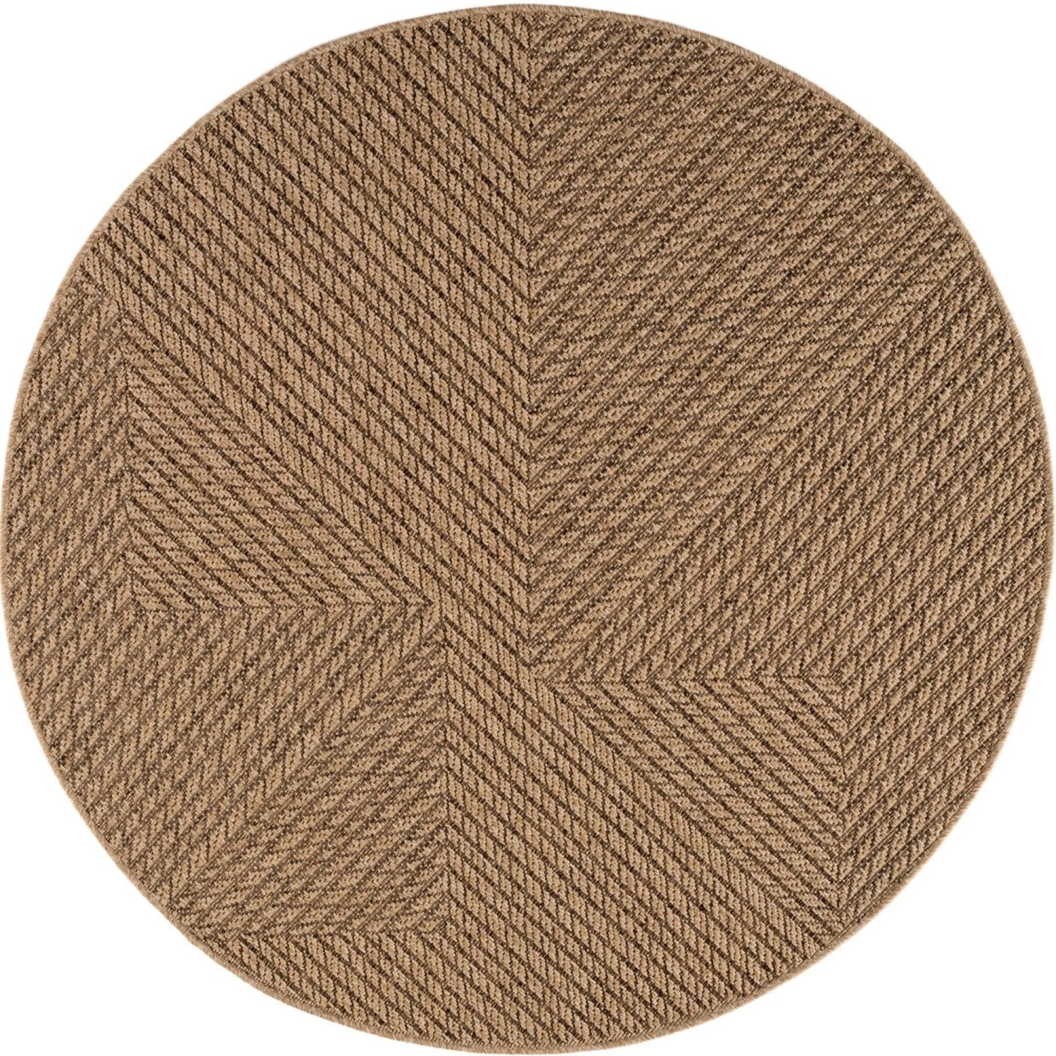 Ayyildiz Outdoor-Teppich Timber 1404 Beige Ø 120 cm