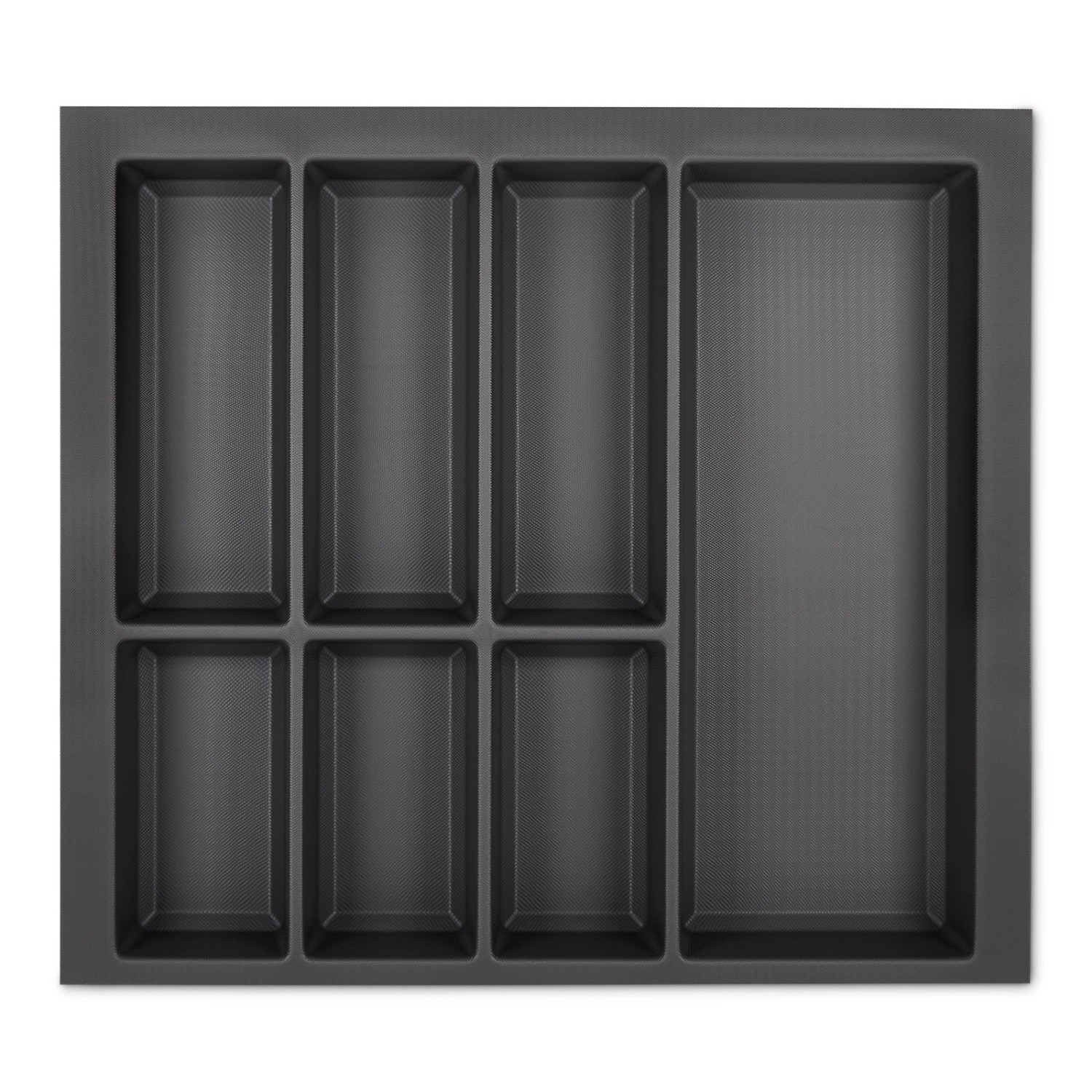 SOTECH Orga-Box VII Besteckeinsatz Basaltgrau 600 mm Höhe 50,5 mm mit Softt günstig online kaufen