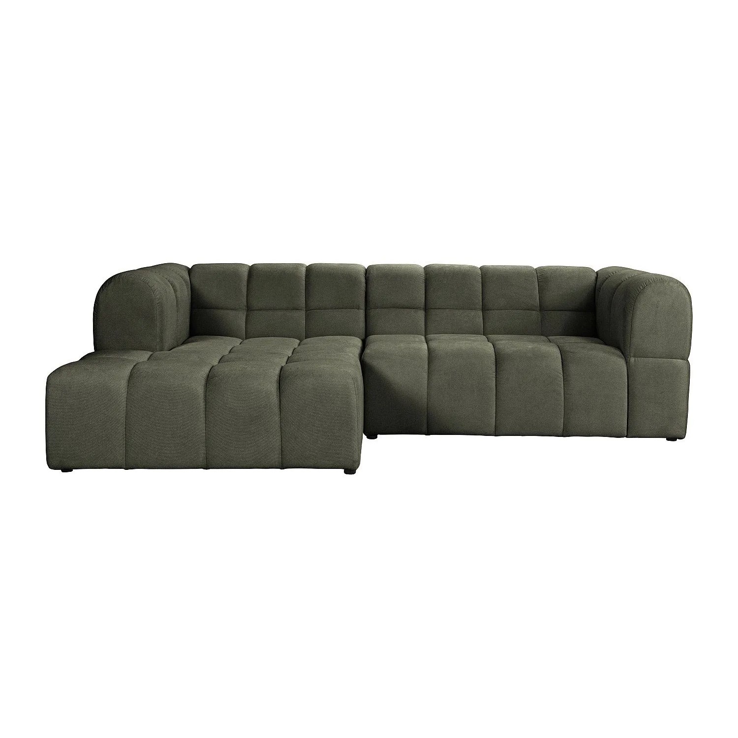 Vente-unique Sofa Ohne Schlafmöglichkeit Rimalo Khaki 272 cm