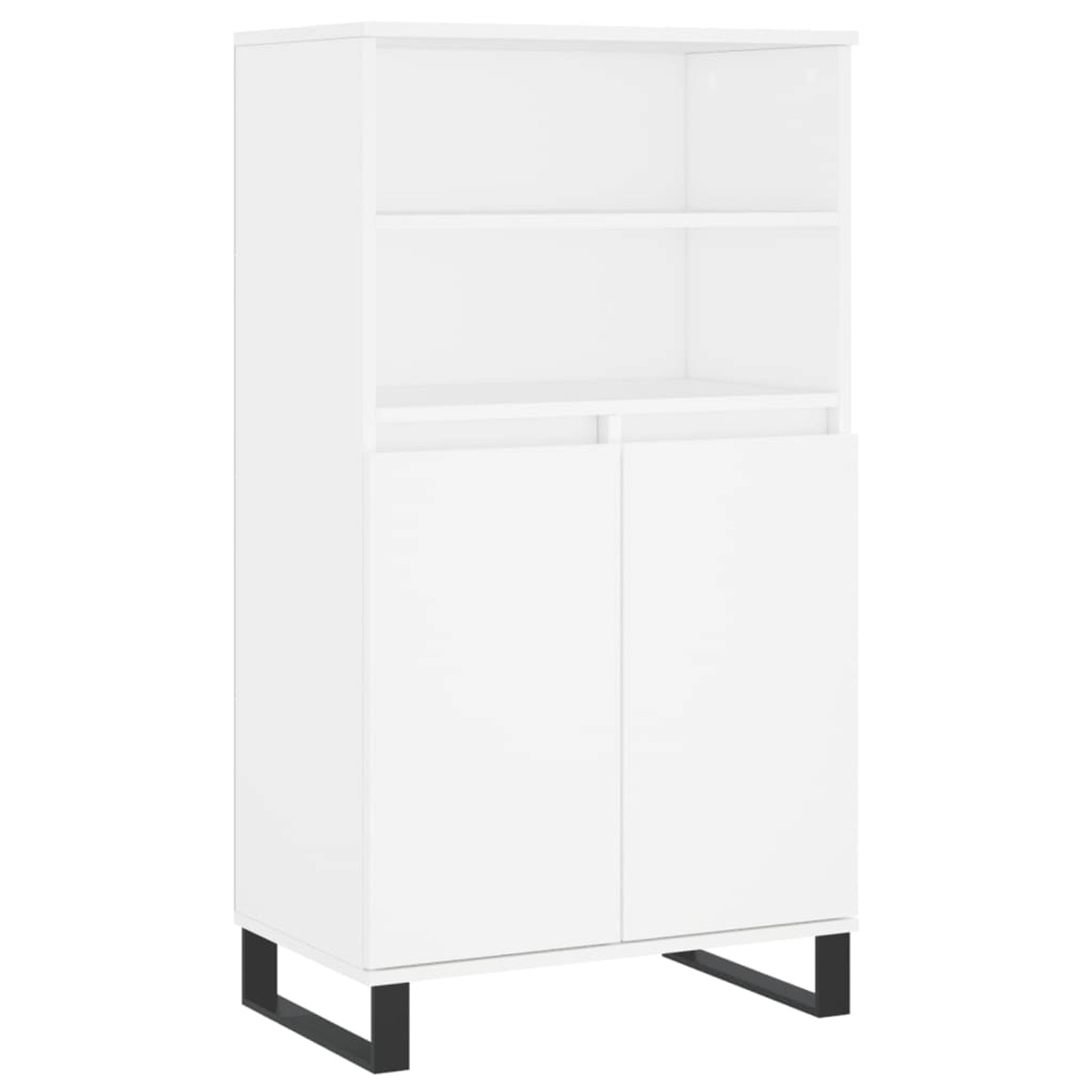 vidaXL Highboard Weiß 60x36x110 cm Holzwerkstoff 831492 günstig online kaufen
