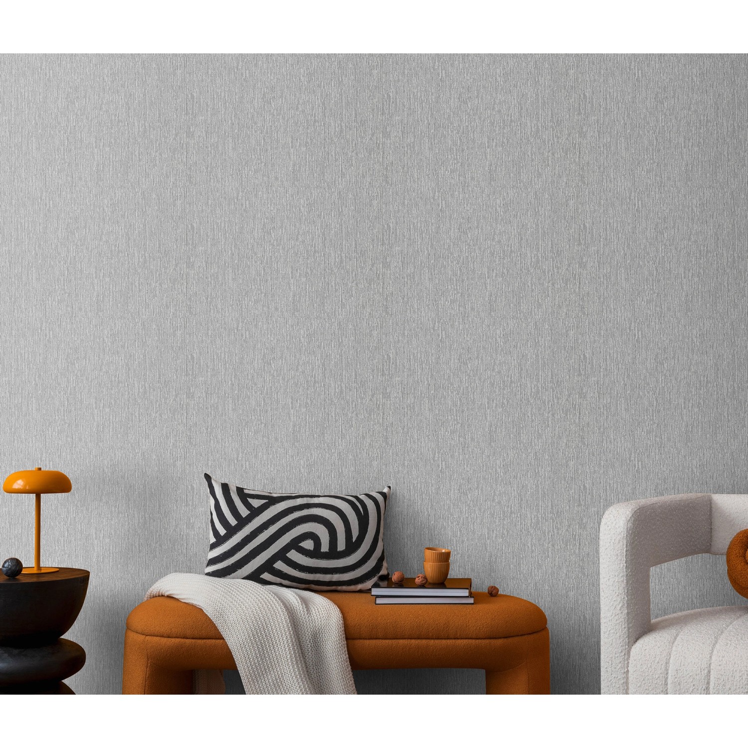 Erismann Vliestapete Fashion for Walls Soft Loom Silber FSC®_3