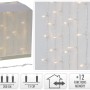 LED-Lichtervorhang mit 480 warmweißen LEDs, 225x300cm, für stimmungsvolle Beleuchtung.