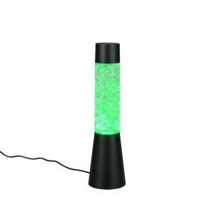 Reality LED Tischleuchte Martini mit RGB Farbwechsel und Glitzereffekt in Wassersäule.