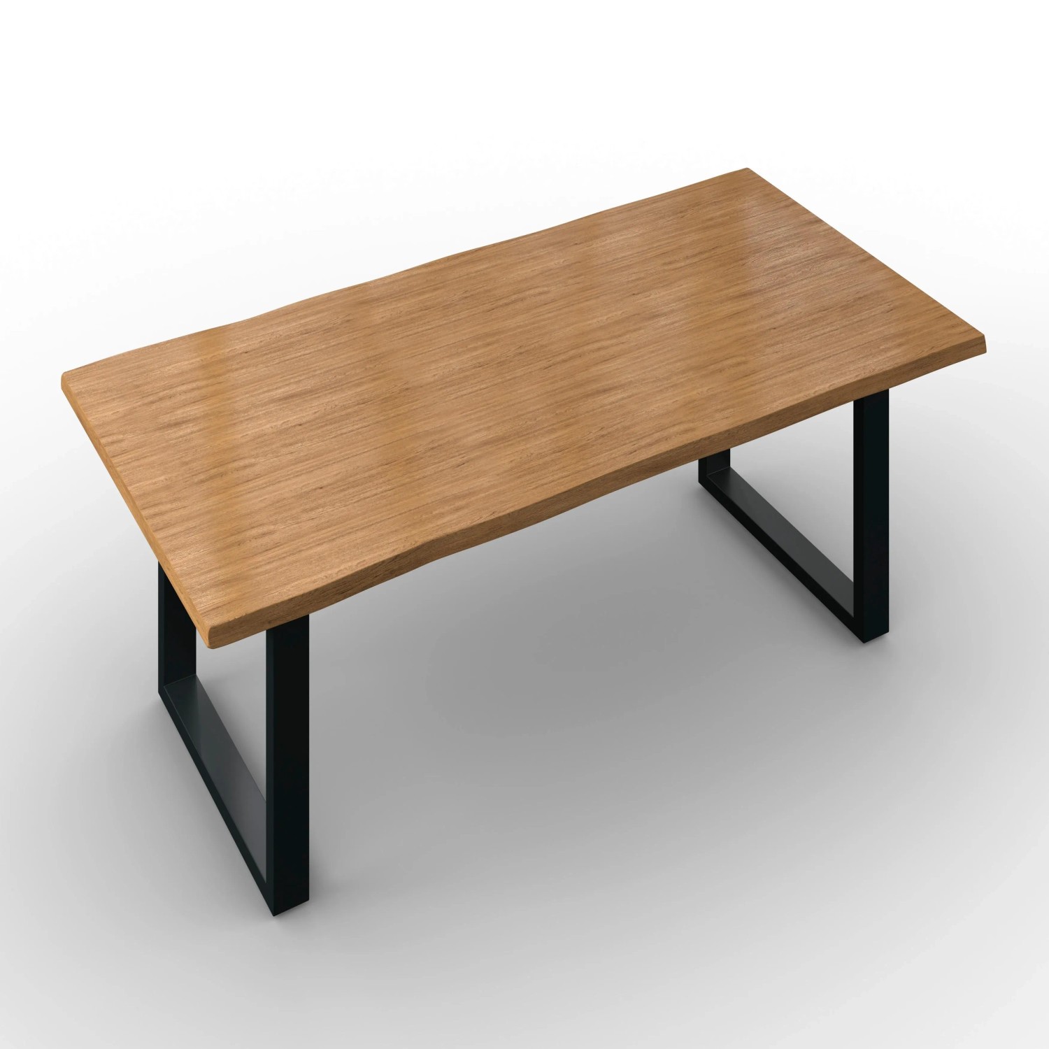Bessagi Home Esstisch Yola Eichefarben Echtholz ca. 200/100/76 cm