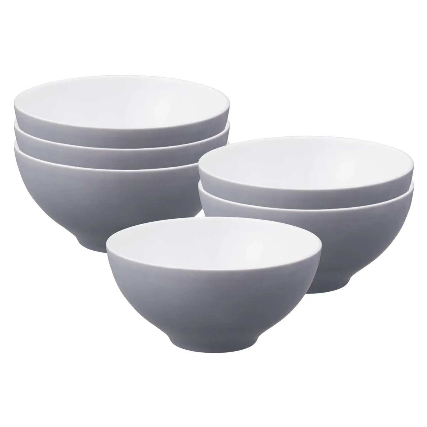 Seltmann Weiden Life Fashion Schüssel 15,5 cm 6er Set Elegant Grey