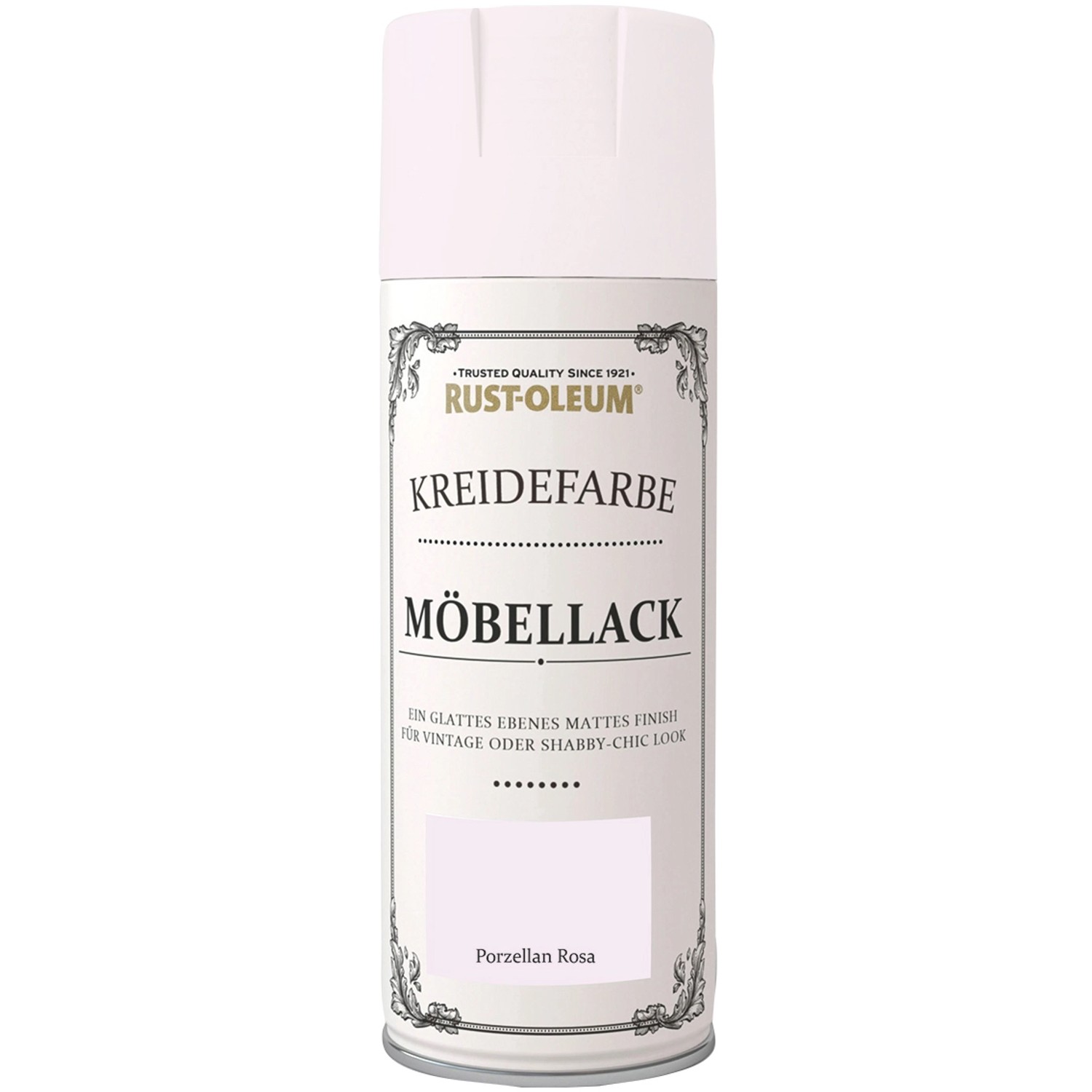 Rust-Oleum Kreidefarbe-Möbellack Sprühfarbe Porzellanrosa matt 400 ml