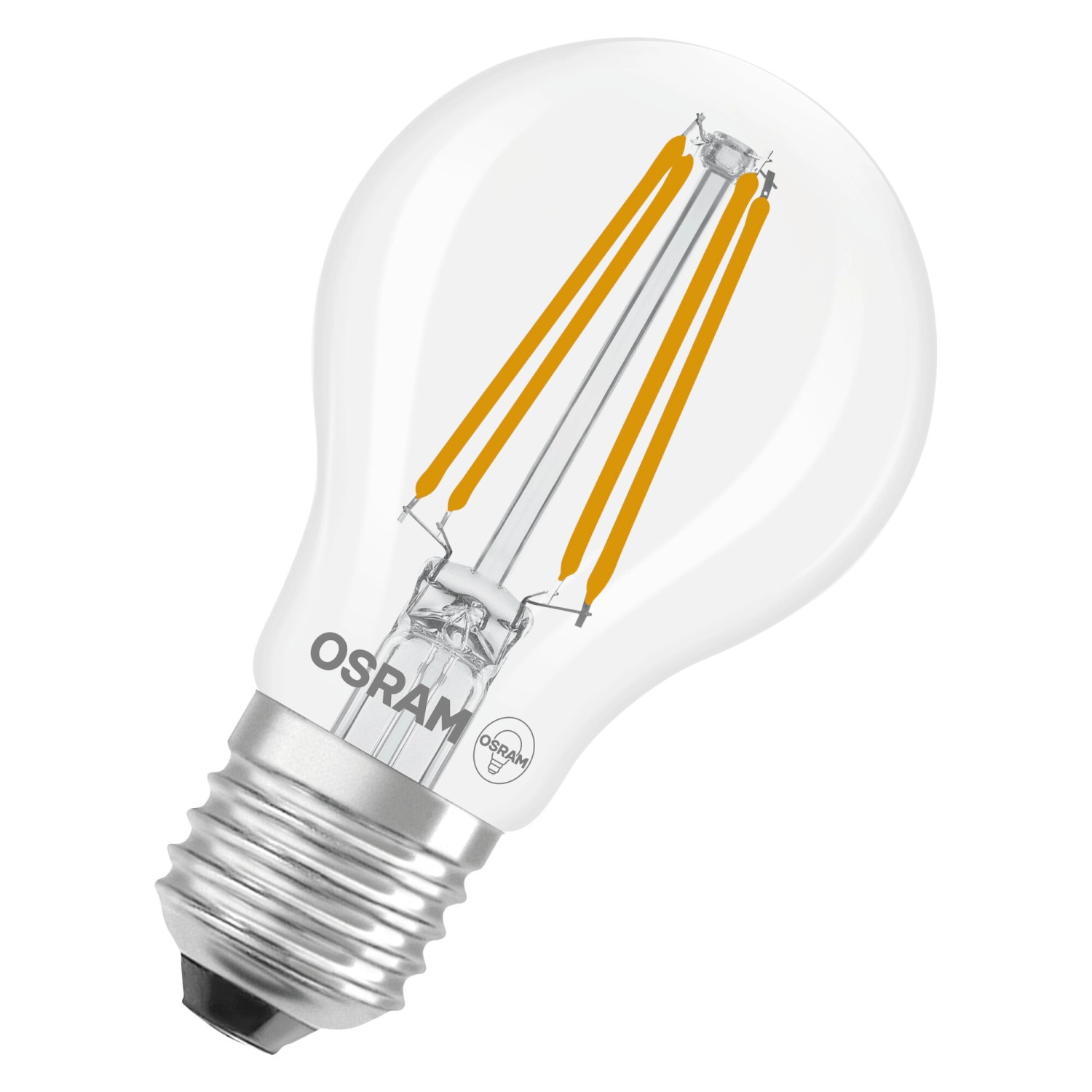 Osram LED-Leuchtmittel E27 Glühlampenform 5,9 W 806 lm Klar 10,5 x 6 cm 2er-Pack