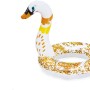 Glitzernder Bestway Schwimmring mit Schwan-Design für Badespaß.