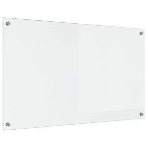 vidaXL Küchenrückwand Transparent 100 x 60 cm Gehärtetes Glas 42018031