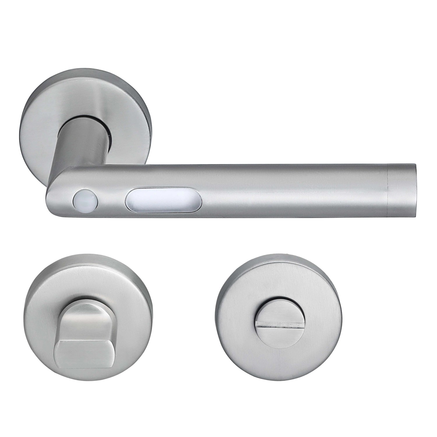 MeinTürgriff LED-Türgriff Orbit Türdrücker Edelstahl Matt Türgriff Drückerg günstig online kaufen