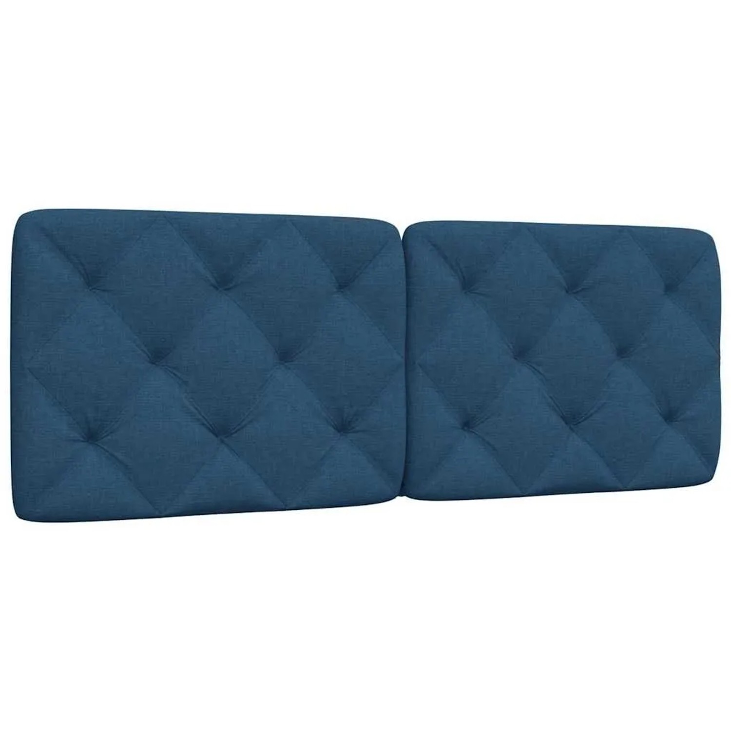 vidaXL Kopfteil-Kissen Blau 140 cm Stoff 4019225