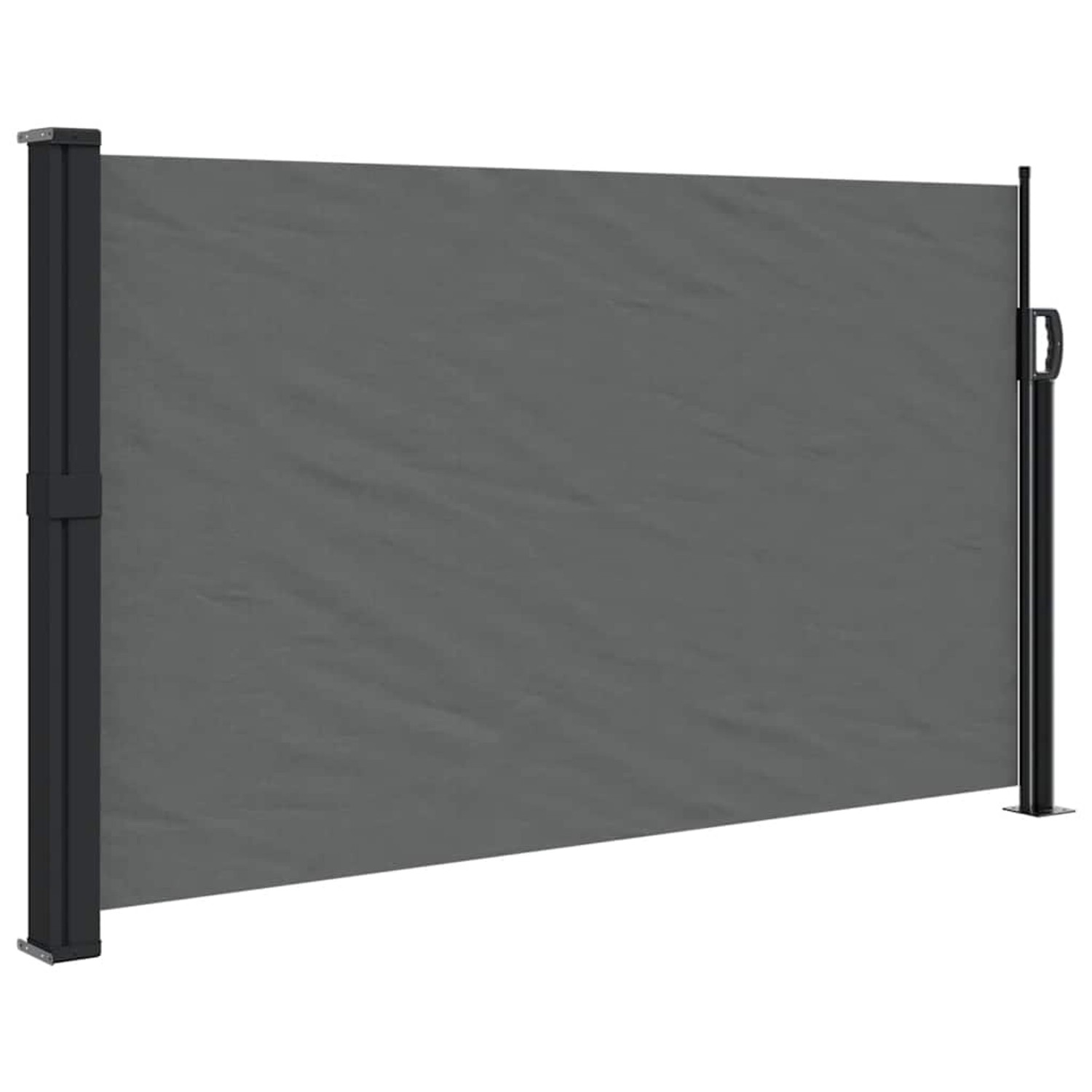 furnicato Seitenmarkise Ausziehbar Anthrazit 117x300 cm günstig online kaufen