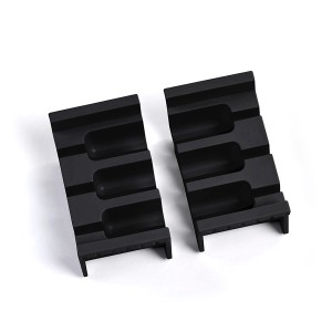 SOTECH Messereinsatz Für 100er Cuisio Schubladeneinsatz Anthrazit 93 x 44 x 53 mm Für 3 Messer