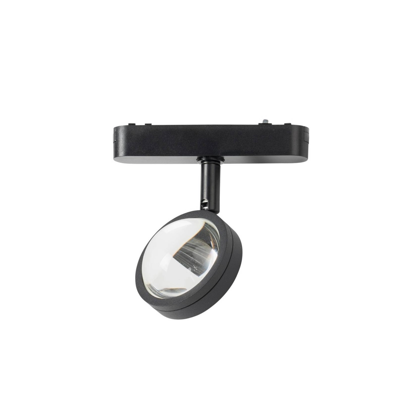 Lindby LED Lumaro 10027077 Modern in Schwarz aus Aluminium 1-flammig Wohnzimmerleuchte