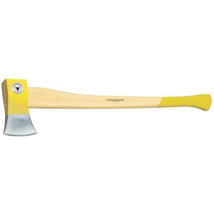 Ochsenkopf Spalt-Axt OX 248 E-2501 mit Eschenstiel, 2,5 kg. Keilförmiges Blatt für optimales Spalten.