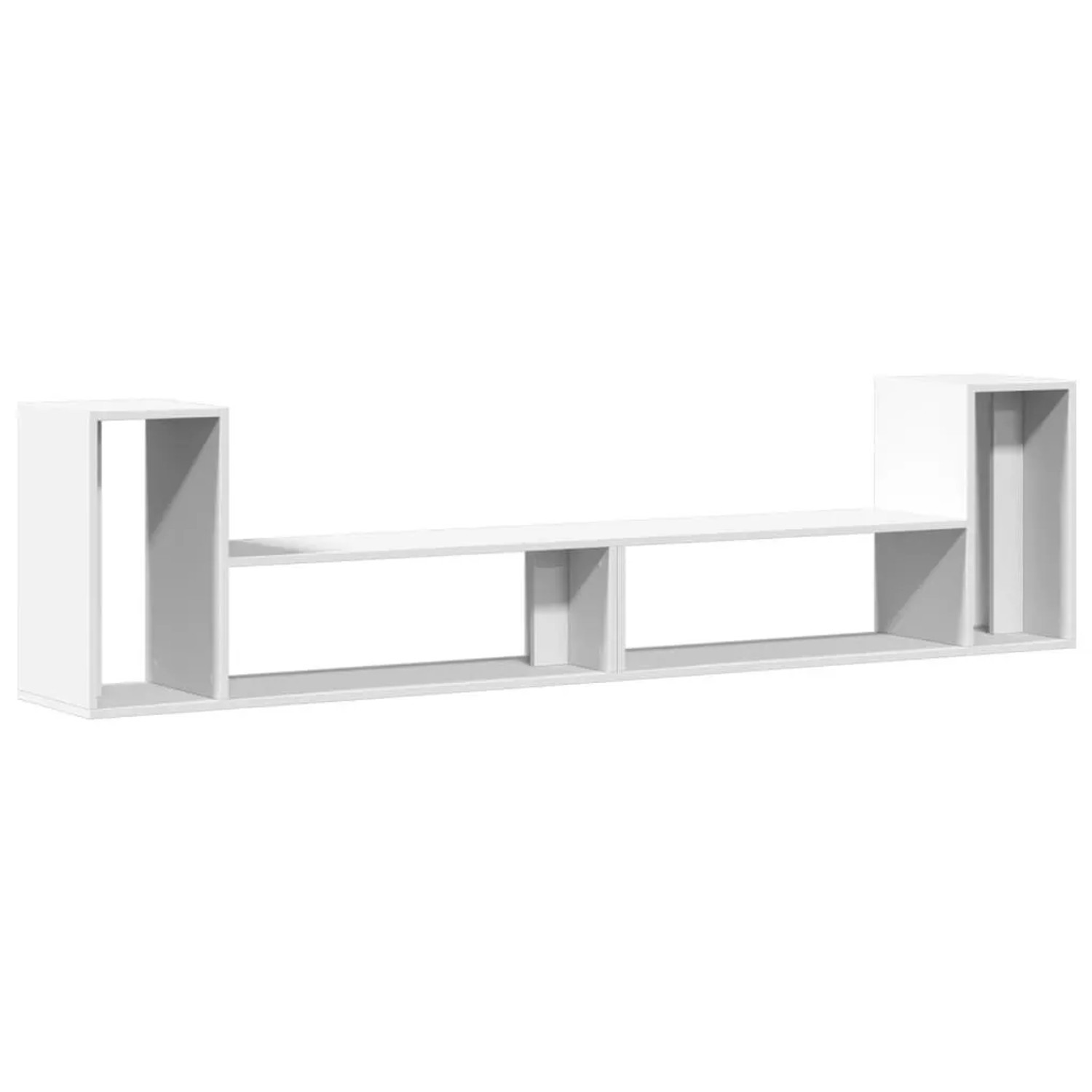 vidaXL TV-Schränke 2 Stk Weiß 100x30x50 cm Holzwerkstoff 840793