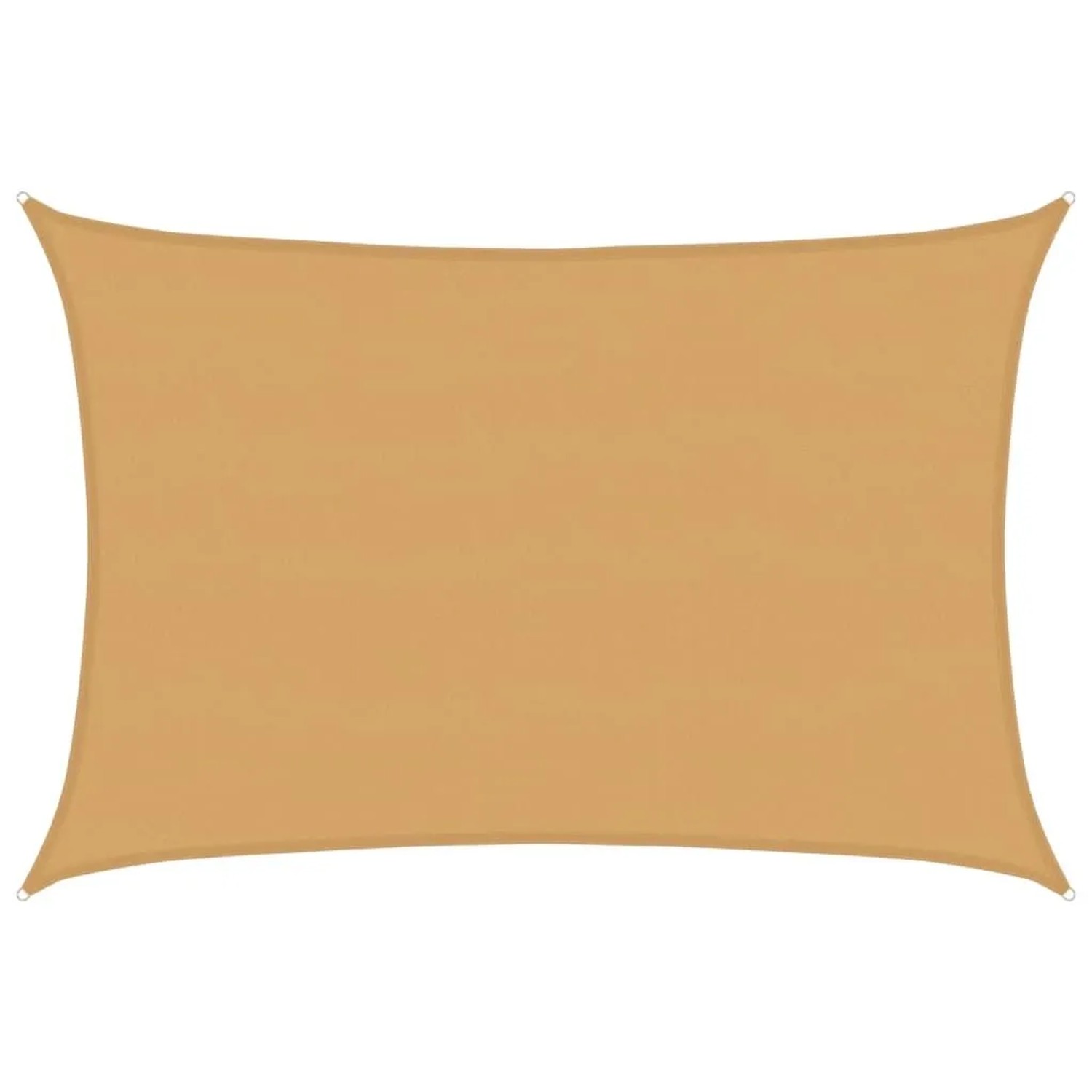 vidaXL Sonnensegel 160 g/m² Rechteckig Sandfarben 5x7 m HDPE 4002049