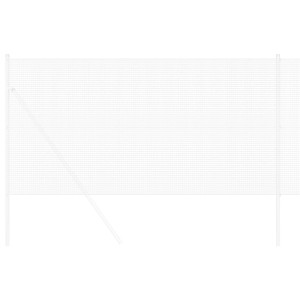 vidaXL Geschweißter Drahtzaun Silber 1 x 50 m 42004962