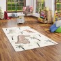 Bunter Kinderteppich 140x200 mit Dino-Motiv von Pergamon Softstar Kids.