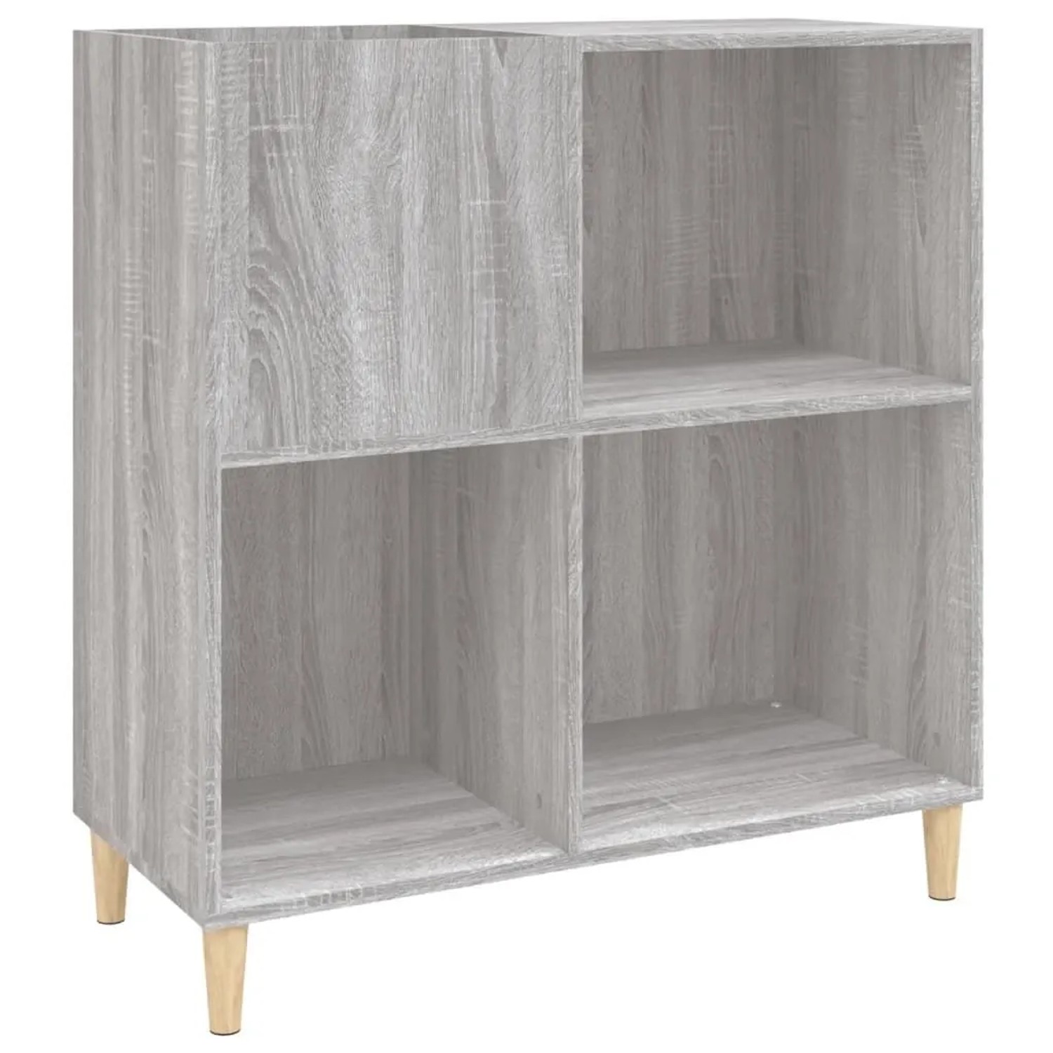 vidaXL Plattenschrank Grau Sonoma 84,5x38x89 cm Holzwerkstoff 831995