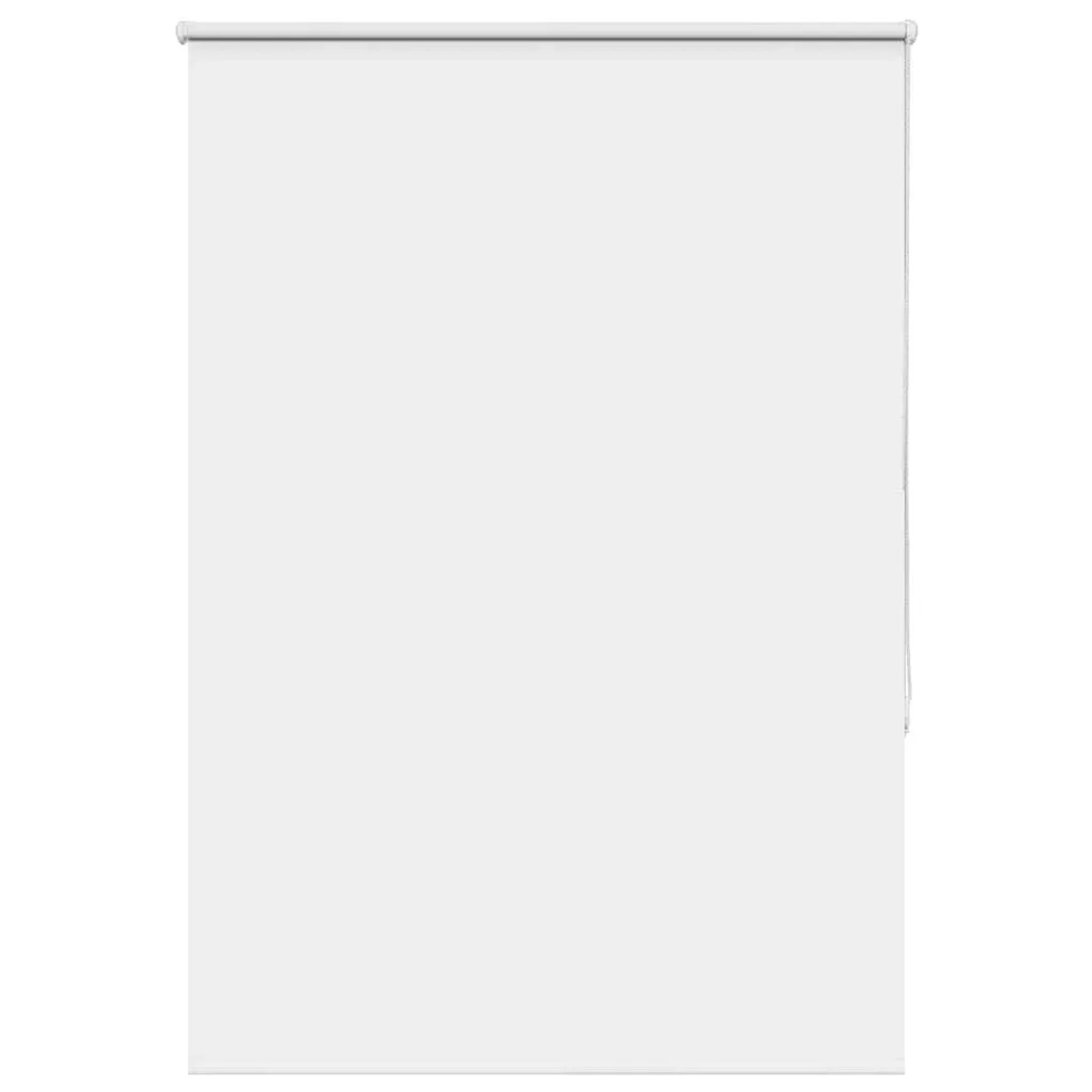 vidaXL Verdunkelungsrollo Weiß 95x175cm Stoffbreite 90,7 cm Polyester 4011933