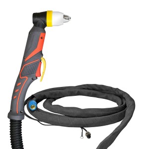 STAHLWERK Plasmaschneidbrenner P-80, 120 A, mit 5 m Schlauchpaket für Plasmaschneider.