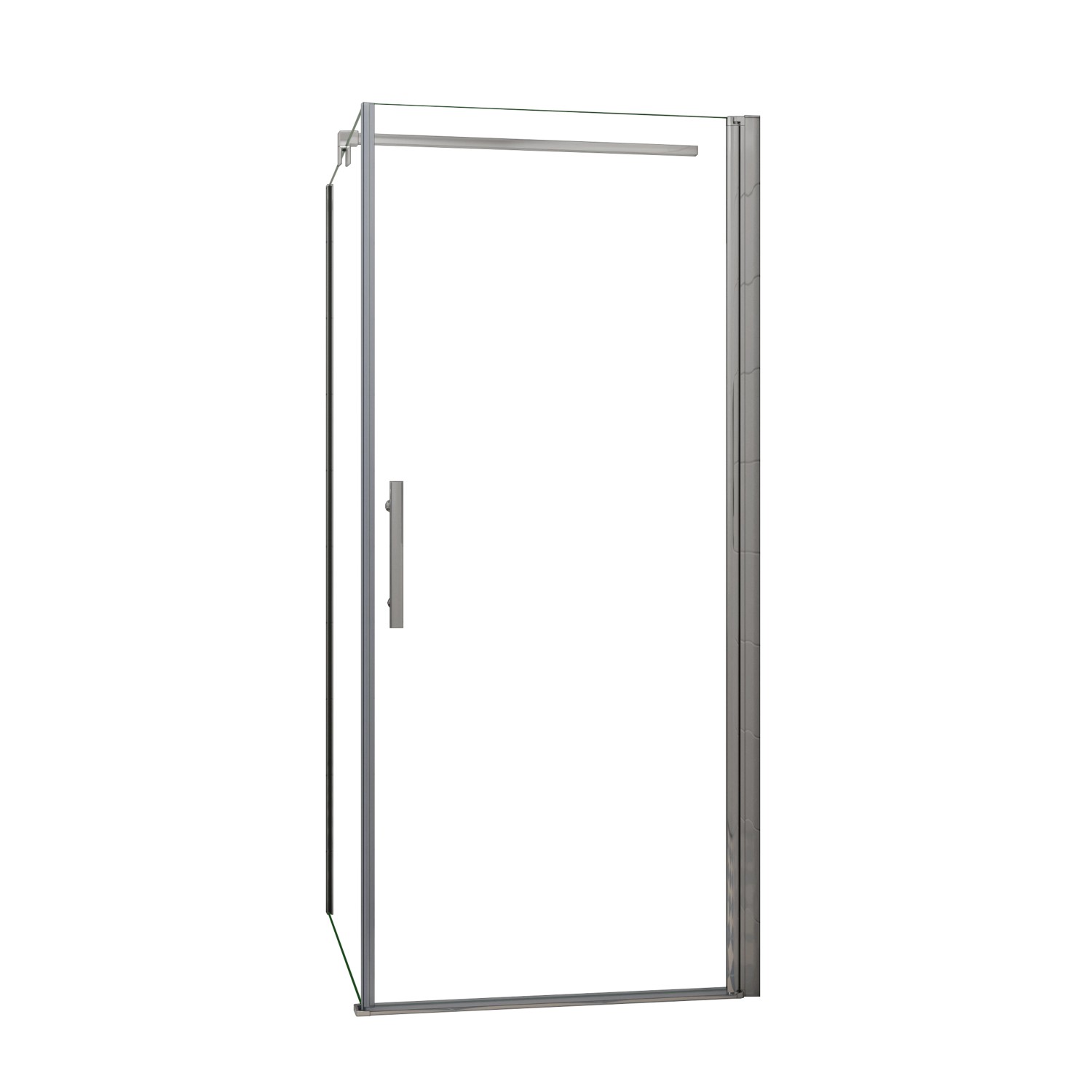 AICA Eckeinstieg Tür x Seitenwand 80x90cm Höhe 185cm Duschkabine Schwingtür günstig online kaufen