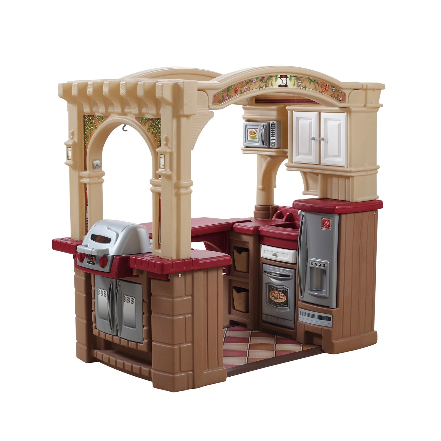 Step2 Spielküche Grand Walk In Kitchen and Grill
