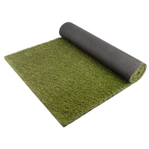 Primaflor Kunstrasen Arizona, Grün, 4,00m x 1,50m, teilweise aufgerollt.