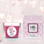 HS Candle Duftkerze Happy Birthday mit Lavendel-Duft und Katzenmotiv im Glas.