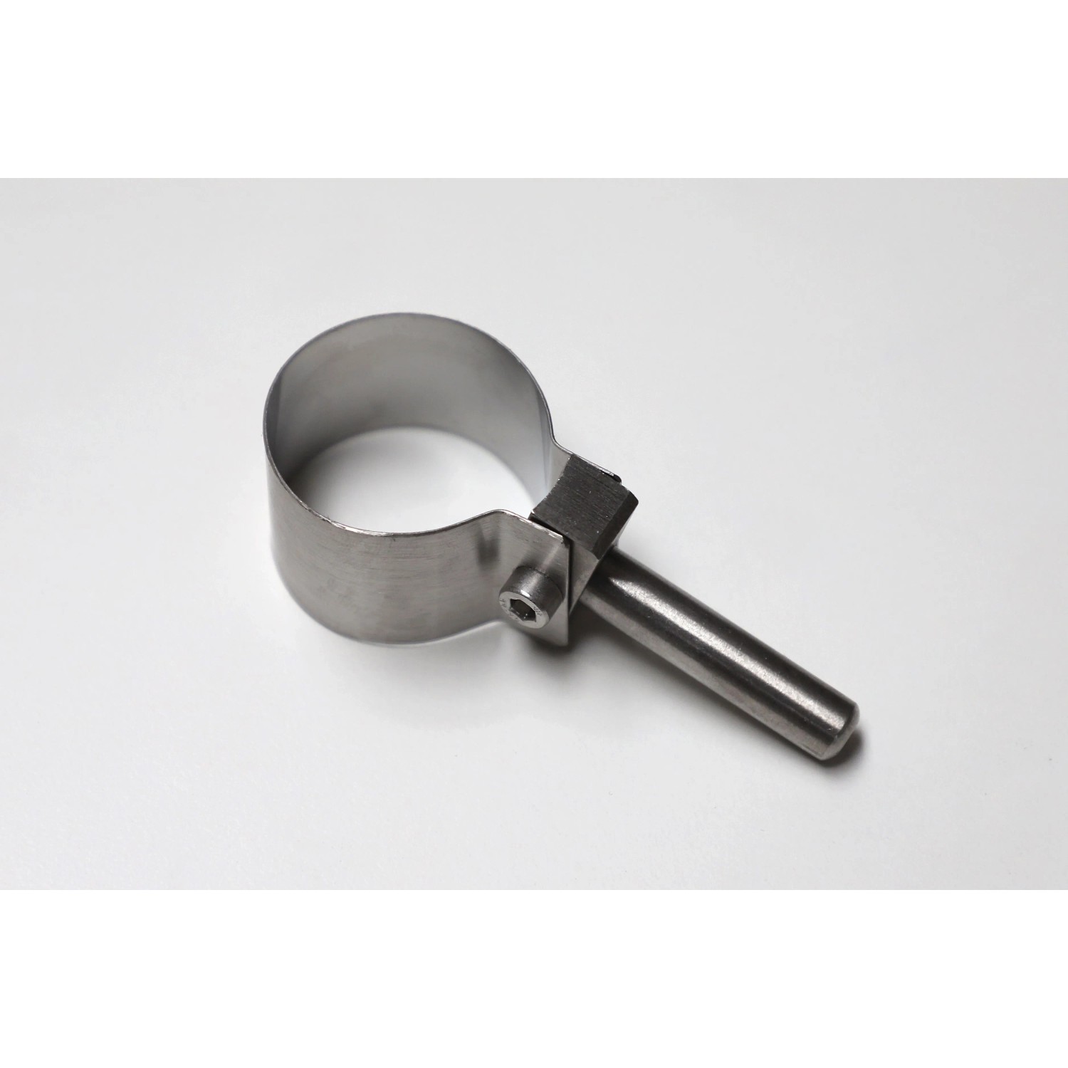 Handlaufschelle Edelstahl V2A - Handlauf Zubehör Aufnahme für Rundstabkonsolen