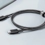 Anker USB-C Kabel, 90cm, geflochten, für Computer & Multimedia Geräte.