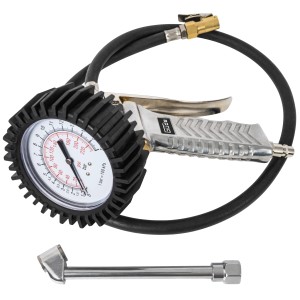 Güde Reifenfüller Profi mit Manometer und Schlauch für Kompressoren.